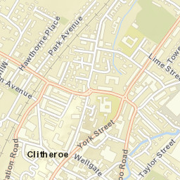 2 Market Place, Clitheroe, Lancashire BB7, UK Street Map