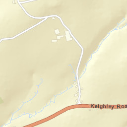 Keighley Road, Colne, Lancashire BB8 Street Map