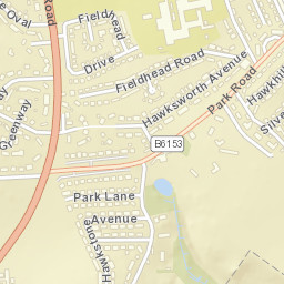 Old Hollings Hill, Guiseley, West Yorkshire LS20 Street Map