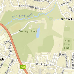 48 Tennyson Street, Guiseley, Leeds, West Street Map