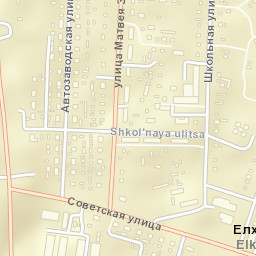 Yelkhovka Street Map