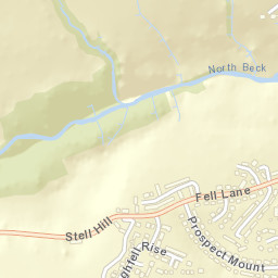 1 High Pastures, Keighley, West Yorkshire Street Map