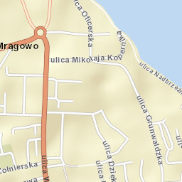 Mrągowo Street Map