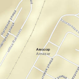 Amazar Street Map