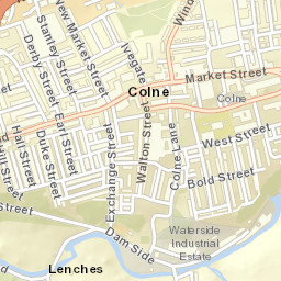 Colne Street Map
