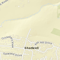 Shadwell Street Map