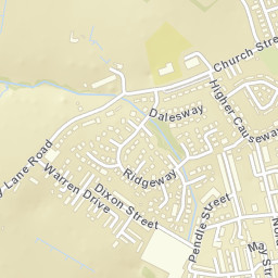 Barrowford, opp St Thomas Church, Barrowford Street Map