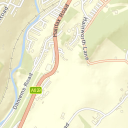 37 Damems Road, Keighley, West Yorkshire Street Map