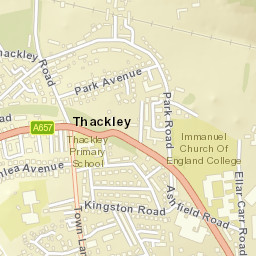 9 Thackley Road, Bradford, West Yorkshire Street Map