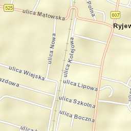Ryjewo Street Map