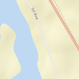 Northern Woods and Water Route, Big River Street Map