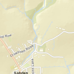 Sabden Street Map