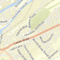Shipley Street Map