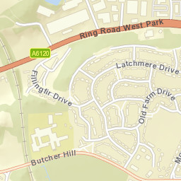 Ring Road West Park, Leeds, West Yorkshire LS16, UK Street Map