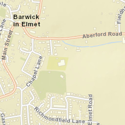 2 The Boyle, Barwick in Elmet, Leeds, West Yorkshire Street Map
