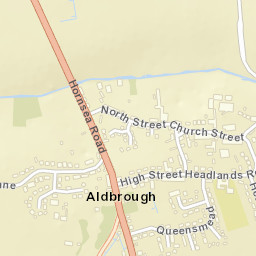Aldbrough Street Map