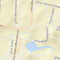 Barczewo Street Map