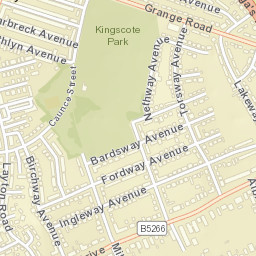 63 Lakeway, Blackpool FY3, UK Street Map