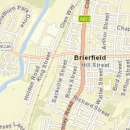 Brierfield Street Map