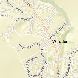 Wilsden Street Map