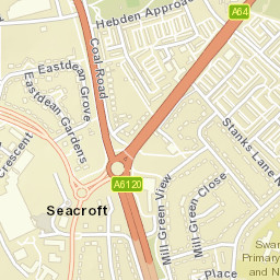 7-9 Sherburn Road, Leeds, West Yorkshire Street Map