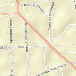 Yepifan’ Street Map