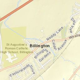 Billington Street Map