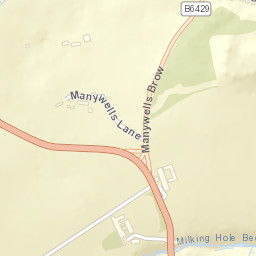 Halifax Rd, Cullingworth, West Yorkshire, UK Street Map