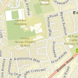 5 Kestrel Mount, Bradford, West Yorkshire Street Map