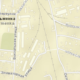 Tal’menka Street Map