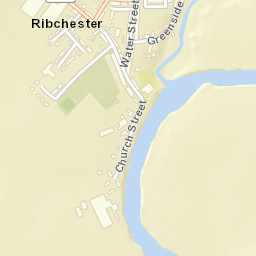 2 Church Street, Ribchester, Lancashire PR3 Street Map