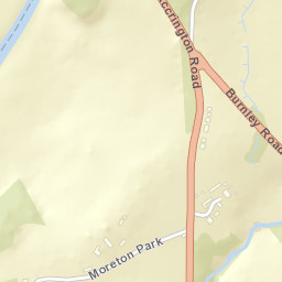 Accrington Road, Clitheroe, Lancashire BB7 Street Map