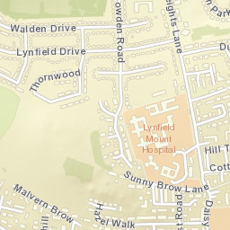34 Lynfield Drive, Bradford, West Yorkshire Street Map