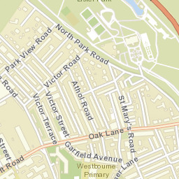 96 Heaton Road, Bradford, West Yorkshire Street Map