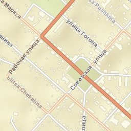 Belëv Street Map