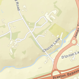 Garstang Road, Preston, Lancashire PR3, UK Street Map