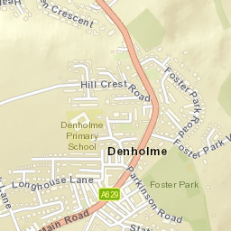 Denholme Street Map