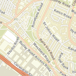 38 Hanover Square, Leeds, West Yorkshire Street Map