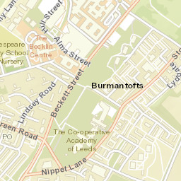 21-29 Shakespeare Approach, Leeds, West Yorkshire Street Map