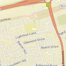 1 Alford Fold, Fulwood, Preston, Lancashire Street Map