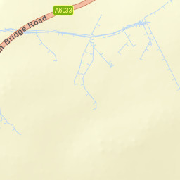 Hebden Bridge Road, Oxenhope, West Yorkshire Street Map