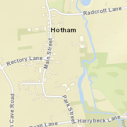 Hotham Street Map