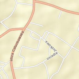 Przechlewo Street Map