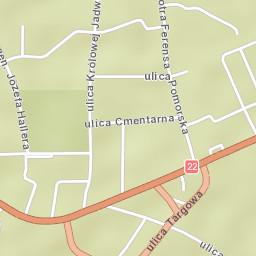 Czersk Street Map