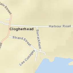 Clogherhead Street Map