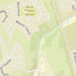 15-28 Manor Court, Fulwood, Preston, Lancashire Street Map