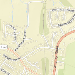 46-50 Whalley Rd, Wilpshire, Lancashire BB1, UK Street Map