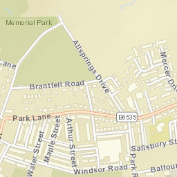 23 Brantfell Road, Great Harwood, Blackburn Street Map