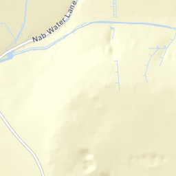 Nab Water Lane, Oxenhope, Keighley Street Map