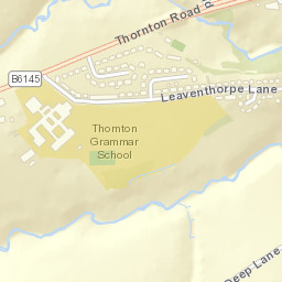 1231 Thornton Road, Thornton, Bradford Street Map